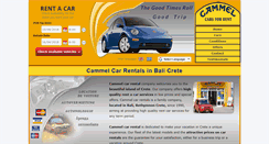 Desktop Screenshot of cammel-rentals.gr